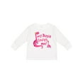thumbnail image 1 of Inktastic My Busia Loves Me Girl Dinosaur Girls Long Sleeve Toddler T-Shirt, 1 of 5