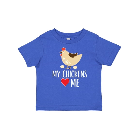 Inktastic My Chickens Love Me Boys or Girls Baby T-Shirt