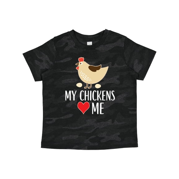 Inktastic My Chickens Love Me Boys or Girls Toddler T-Shirt