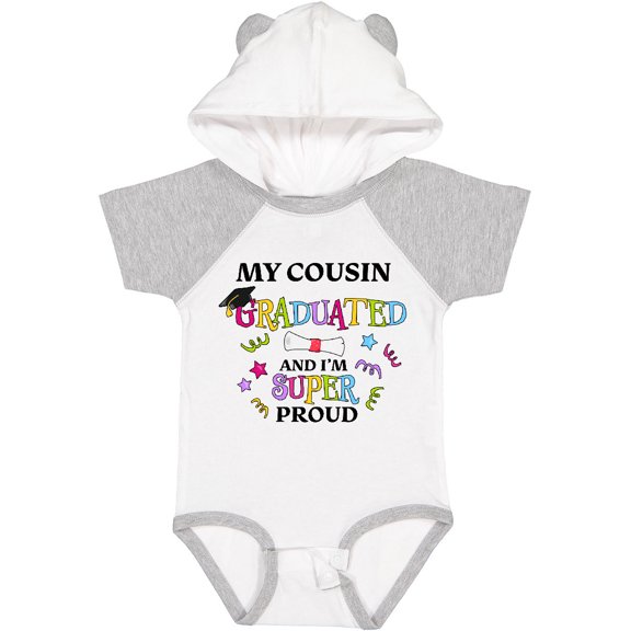 Inktastic My Cousin Graduated and I'm Super Proud Boys or Girls Baby Bodysuit