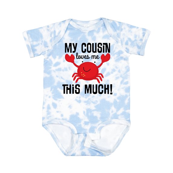 Inktastic My Cousin Loves Me Boys Boys or Girls Baby Bodysuit
