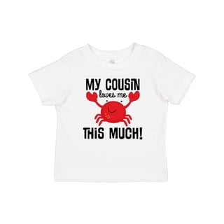 Inktastic My Cousin Loves Me Boys Boys or Girls Baby T-Shirt