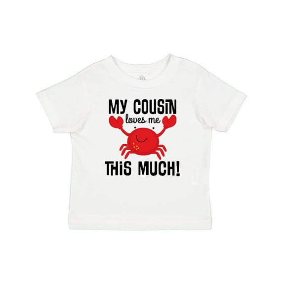 Inktastic My Cousin Loves Me Boys Boys or Girls Baby T-Shirt