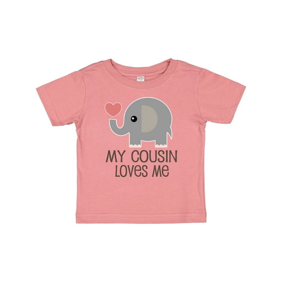 Inktastic My Cousin Loves Me Boys or Girls Baby T-Shirt