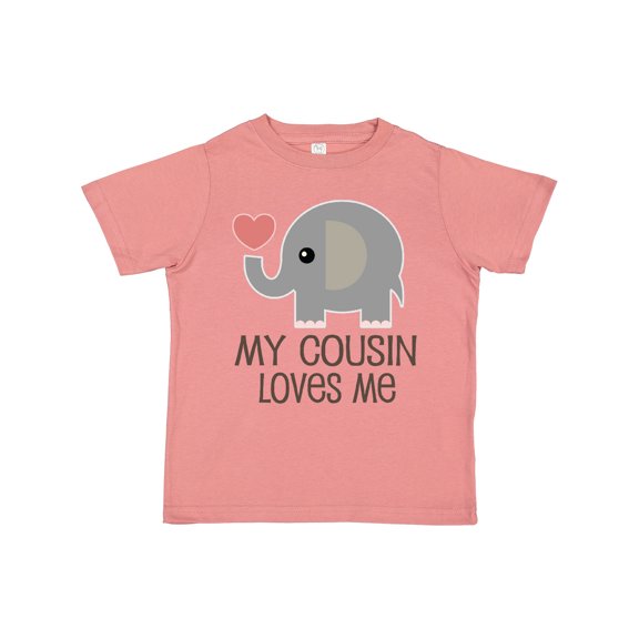 Inktastic My Cousin Loves Me Boys or Girls Toddler T-Shirt