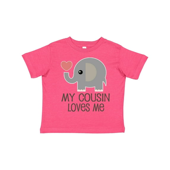 Inktastic My Cousin Loves Me Boys or Girls Toddler T-Shirt