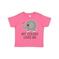 thumbnail image 1 of Inktastic My Cousin Loves Me Boys or Girls Toddler T-Shirt, 1 of 5