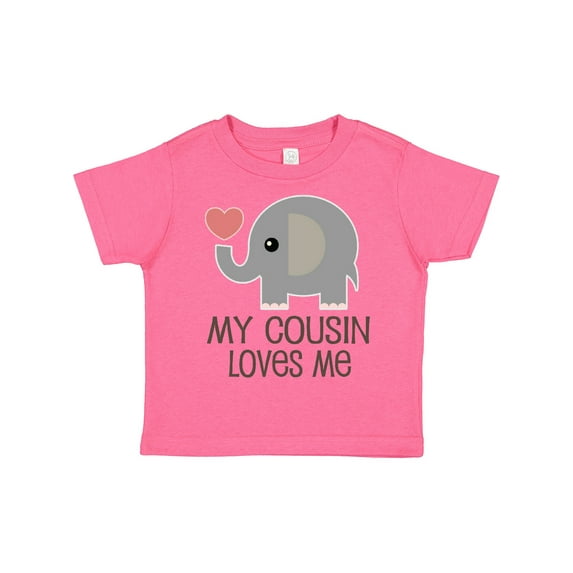 Inktastic My Cousin Loves Me Boys or Girls Toddler T-Shirt