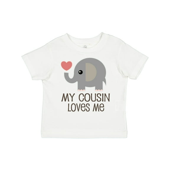 Inktastic My Cousin Loves Me Boys or Girls Toddler T-Shirt