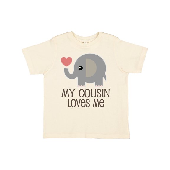 Inktastic My Cousin Loves Me Boys or Girls Toddler T-Shirt