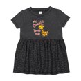 thumbnail image 1 of Inktastic My Cousin Loves Me Cute Giraffe Girls Baby Dress, 1 of 5