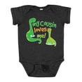 thumbnail image 1 of Inktastic My Cousin Loves Me Dinosaur Boys or Girls Baby Bodysuit, 1 of 5