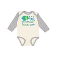 thumbnail image 1 of Inktastic My Cousin Loves Me- cute elephants Boys or Girls Long Sleeve Baby Bodysuit, 1 of 5