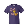 thumbnail image 1 of Inktastic My Cousin Loves me- cute giraffe Youth T-Shirt, 1 of 5