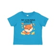 thumbnail image 1 of Inktastic My Cousins Love Me- Little Fox Boys or Girls Baby T-Shirt, 1 of 5