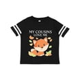 thumbnail image 1 of Inktastic My Cousins Love Me- Little Fox Boys or Girls Toddler T-Shirt, 1 of 5