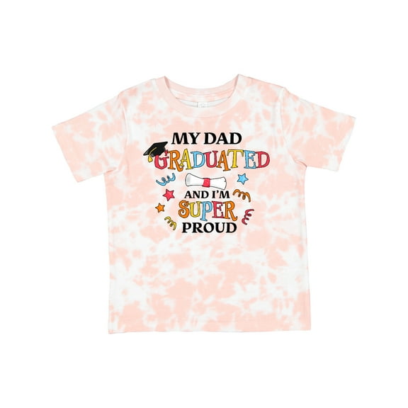 Inktastic My Dad Graduated and I'm Super Proud Boys or Girls Toddler T-Shirt