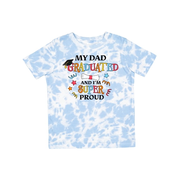 Inktastic My Dad Graduated and I'm Super Proud Boys or Girls Toddler T-Shirt