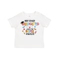 thumbnail image 1 of Inktastic My Dad Graduated and I'm Super Proud Boys or Girls Toddler T-Shirt, 1 of 5