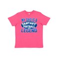 thumbnail image 1 of Inktastic My Dad Is A Fantasy Football Legend Youth T-Shirt, 1 of 5