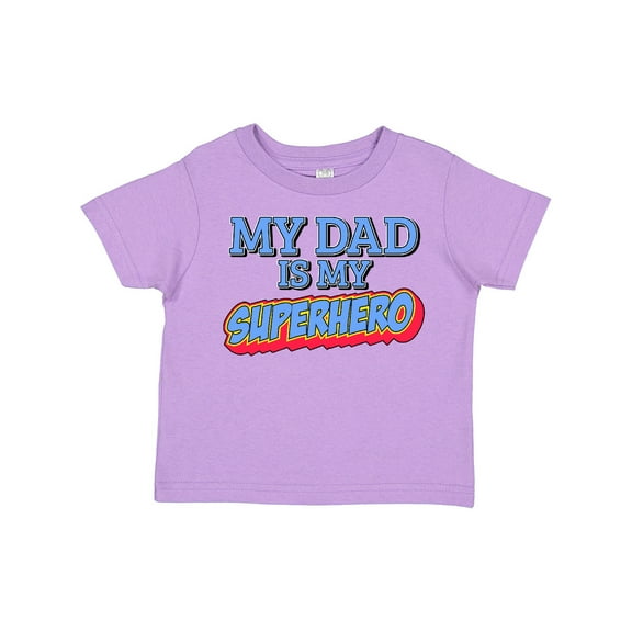 Inktastic My Dad is My Superhero Boys or Girls Toddler T-Shirt