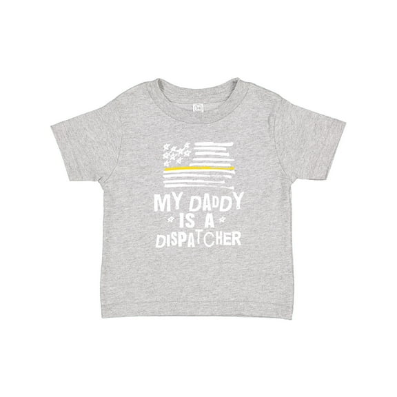 Inktastic My Dad is a Dispatcher Emergency Services Boys or Girls Baby T-Shirt