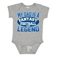 thumbnail image 1 of Inktastic My Dad is a Fantasy Football Legend Boys or Girls Baby Bodysuit, 1 of 5