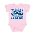 thumbnail image 1 of Inktastic My Dad is a Fantasy Football Legend Boys or Girls Baby Bodysuit, 1 of 5