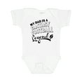 thumbnail image 1 of Inktastic My Dad is a Fantasy Football Legend Boys or Girls Baby Bodysuit, 1 of 5