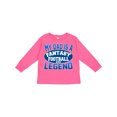 thumbnail image 1 of Inktastic My Dad is a Fantasy Football Legend Boys or Girls Long Sleeve Toddler T-Shirt, 1 of 5