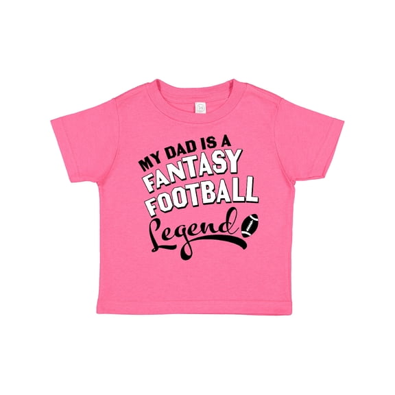 Inktastic My Dad is a Fantasy Football Legend Boys or Girls Toddler T-Shirt