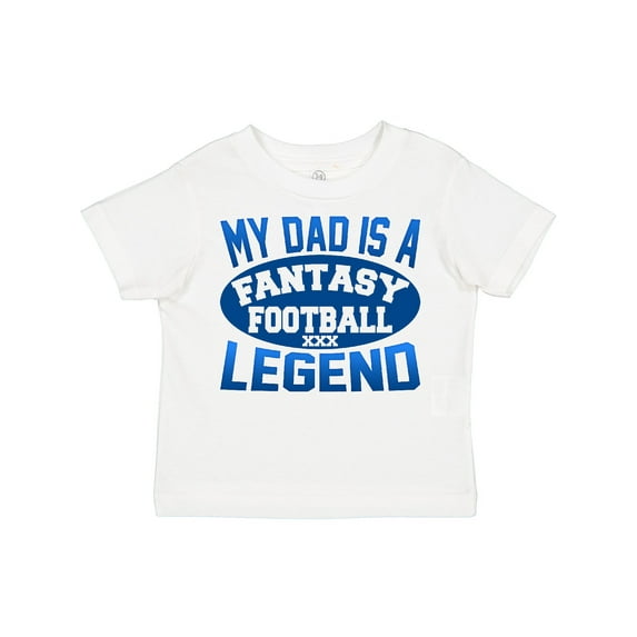 Inktastic My Dad is a Fantasy Football Legend Boys or Girls Toddler T-Shirt