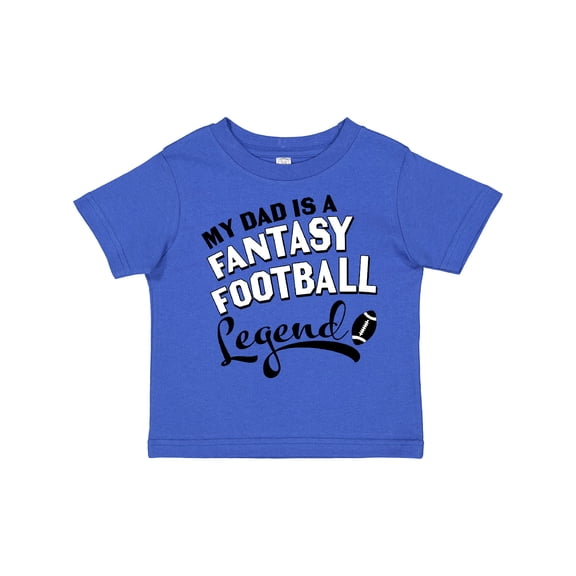 Inktastic My Dad is a Fantasy Football Legend Boys or Girls Toddler T-Shirt