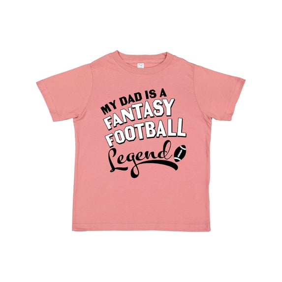 Inktastic My Dad is a Fantasy Football Legend Boys or Girls Toddler T-Shirt