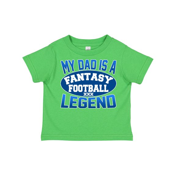 Inktastic My Dad is a Fantasy Football Legend Boys or Girls Toddler T-Shirt