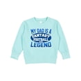 thumbnail image 1 of Inktastic My Dad is a Fantasy Football Legend Toddler Sweatshirt, 1 of 4