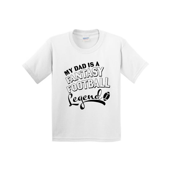 Inktastic My Dad is a Fantasy Football Legend Youth T-Shirt