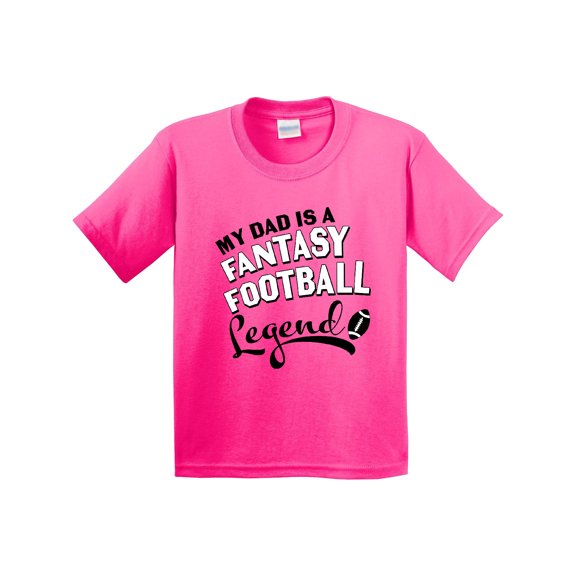 Inktastic My Dad is a Fantasy Football Legend Youth T-Shirt