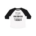 thumbnail image 1 of Inktastic My Dad is a Firefighter and a Hero Boys or Girls Toddler T-Shirt, 1 of 5