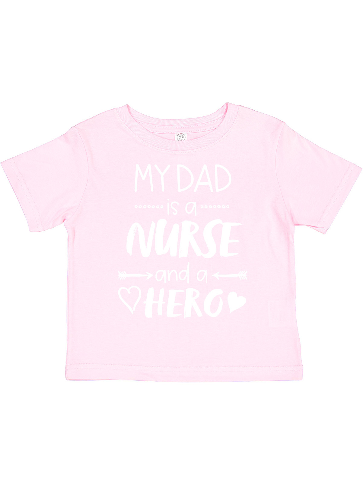 Inktastic My Dad is a Nurse and a Hero Gift Toddler Boy or Toddler Girl T-Shirt - image 1 of 4
