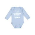 thumbnail image 1 of Inktastic My Dad is a Respiratory Therapist and a Hero Boys or Girls Long Sleeve Baby Bodysuit, 1 of 5