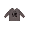 thumbnail image 1 of Inktastic My Dad is an EMT and a Hero Boys or Girls Long Sleeve Toddler T-Shirt, 1 of 5