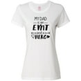 thumbnail image 1 of Inktastic My Dad is an EMT and a Hero Women's T-Shirt, 1 of 5