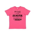 thumbnail image 1 of Inktastic My Dad is an ER Doctor and a Hero Youth T-Shirt, 1 of 5