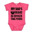 thumbnail image 1 of Inktastic My Dad's Beard is Cooler Than Yours Boys Baby Bodysuit, 1 of 5