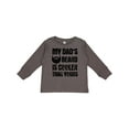 thumbnail image 1 of Inktastic My Dad's Beard is Cooler Than Yours Boys Long Sleeve Toddler T-Shirt, 1 of 5