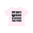 thumbnail image 1 of Inktastic My Dad's Beard is Cooler Than Yours Boys Toddler T-Shirt, 1 of 5