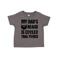 thumbnail image 1 of Inktastic My Dad's Beard is Cooler Than Yours Boys Toddler T-Shirt, 1 of 5