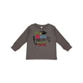 thumbnail image 1 of Inktastic My Daddy Did It and He Did it For Me with Graduation Cap Boys Long Sleeve Toddler T-Shirt, 1 of 5