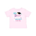 thumbnail image 1 of Inktastic My Daddy Did It and He Did it For Me with Graduation Cap Girls Toddler T-Shirt, 1 of 5